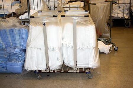 Vi leverer sekker til alle formål for vaskerisektoren.