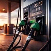 Dieselpumpe-illustrasjonsbilde