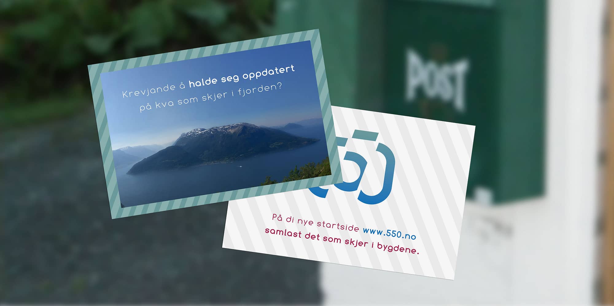 Norsk natur på sitt beste - Designet av Snitt Reklamebyrå i Bergen og på Voss